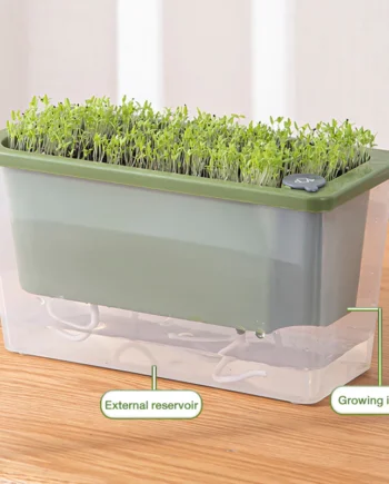 Lazy Person's Flower Pot Self-Watering Flower Pots Beautiful And Practical Pasu Bunga Water Occasionally