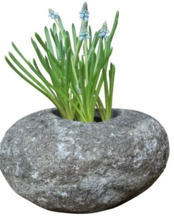 Natural stone flower Pot