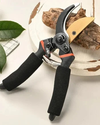 Gardening Pruning Shears with SK5 Steel Blade and Ergonomic Handles for Tree and Plant Trimming