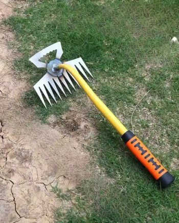11teeth Multi-function Weeder Grass Pot Soil Weeding Tool